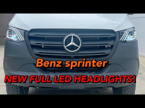 Mercedes Benz sprinter full led headlights
